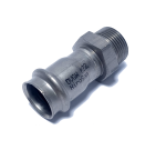 (Bild für) V4A-Gewinde für 15 mm Kühlschlange - maximal 2, nur in Verbindung mit einem Wärmetauscher