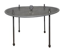 (Bild für) Aromasieb / Anbrennschutz aus Edelstahl, höhenverstellbar, für Kessel mit 35 cm Innen-Durchmesser