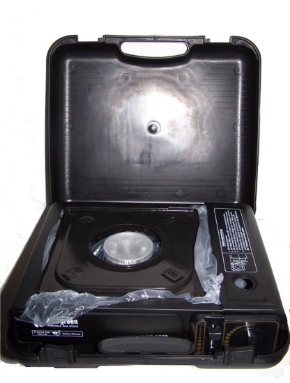 (Bild für) GASKOCHER + TRAGEKOFFER - zum Schließen ins Bild klicken