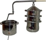 (Bild für) DESTILLIERMEISTER VARIO-K16 - Edelstahl Destille mit 2 Kolonnen