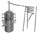 (Bild für) DESTILLIERMEISTER Jumbo-W42 - 42 l Wasserbad-Destille zum Schnaps brennen