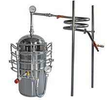 (Bild für) DESTILLIERMEISTER JUNIOR-W15-Plus - 14 l Wasserbad-Destille zum Schnaps brennen