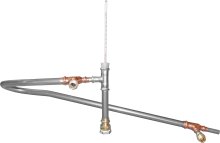 (Bild für) Edelstahl-Leistungskühler, 95 cm Kühllänge, für die Destillation von Ätherischen Ölen