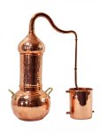 (Bild für) "CopperGarden®" Destille "Essence plus" - 2 Liter mit Kolonne und Thermometer