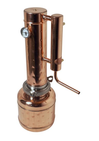(Bild für) "CopperGarden" Destille EASY MOONSHINE XXL 2 Liter mit Thermometer - zum Schließen ins Bild klicken