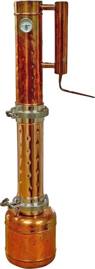 (Bild für) "CopperGarden" Destille EASY MOONSHINE XXL-Plus - 2 Liter mit Thermometer - zum Schließen ins Bild klicken