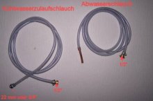 (Bild für) Gewebeschlauchsatz für Kühlwasser, 2 m lang