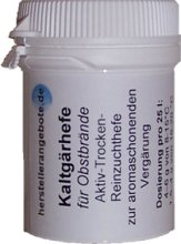 (Bild für) Kaltgärhefe - Reinzuchthefe für ca. 100 L Obstmaische