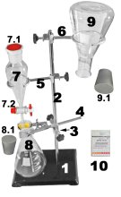(Bild für) Labor Ölscheideset-Plus für Hobbydestillen- Zum Trennen bei oder nach der Destillation