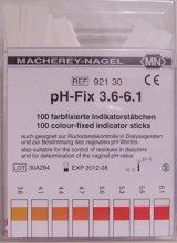 (Bild für) 100 MN PH-Fix Indikatorstäbchen für Korn-, Kartoffelmaische und Hydrolatqualität