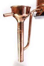 (Bild für) Vorlage mit Alkoholometer aus Kupfer, mit verschiedenen Adaptern